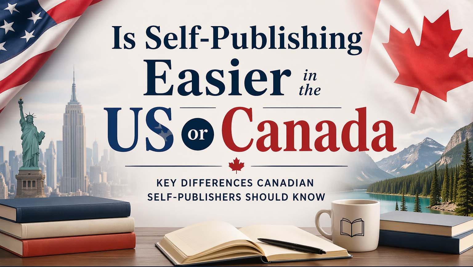 Is Self-Publishing Easier in the US or Canada?